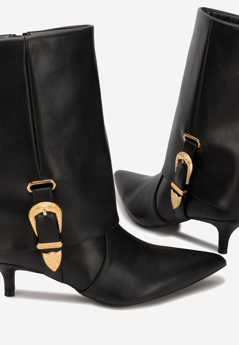 Чизми на ток Arvenia черен