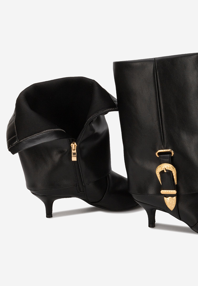 Чизми на ток Arvenia черен