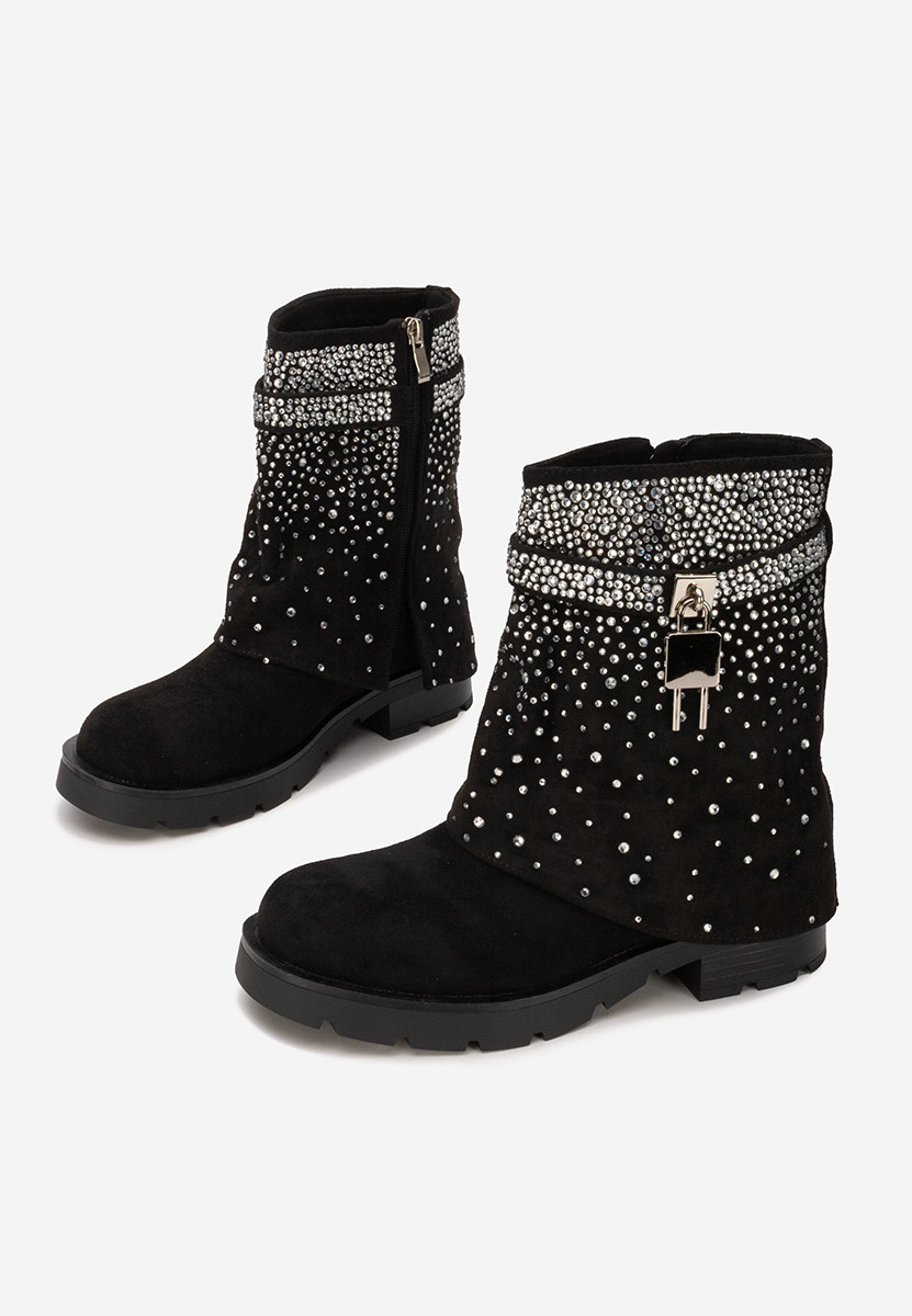 Дамски ботуши Nevira черен