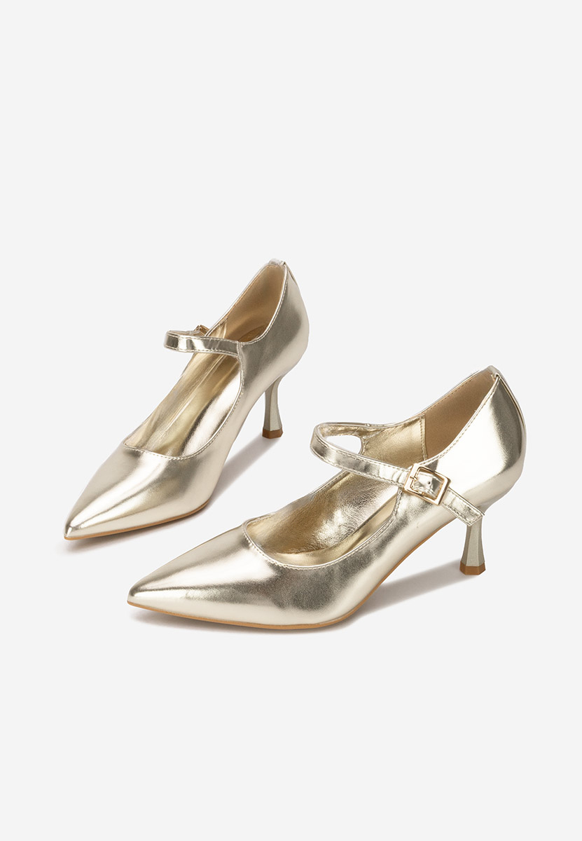 Обувки стилето Rosilla златен