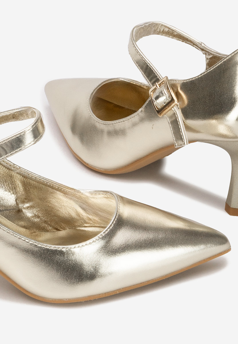 Обувки стилето Rosilla златен