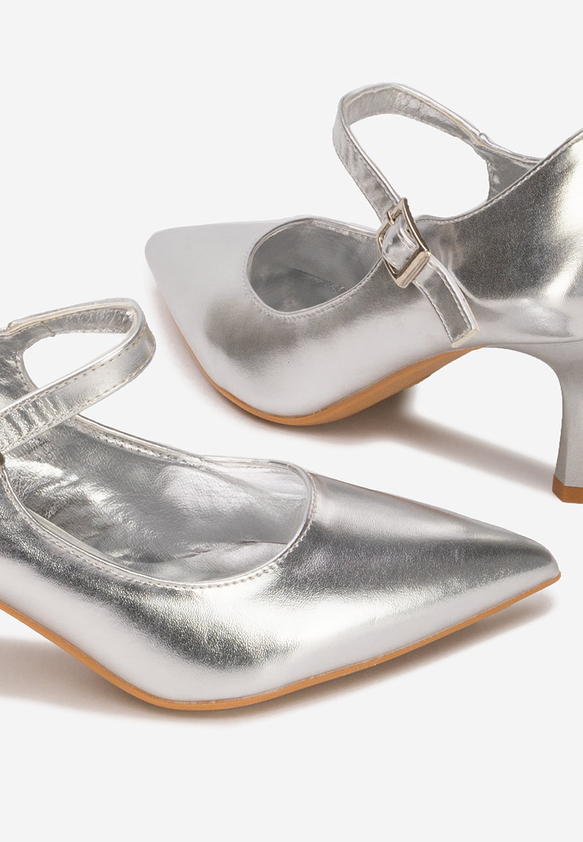 Обувки стилето Rosilla сив