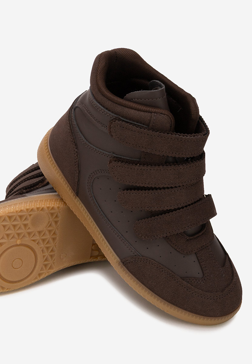 Cникърси High-Top Fluvia кафяв