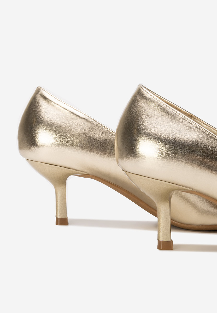 Обувки стилето Rilora златен