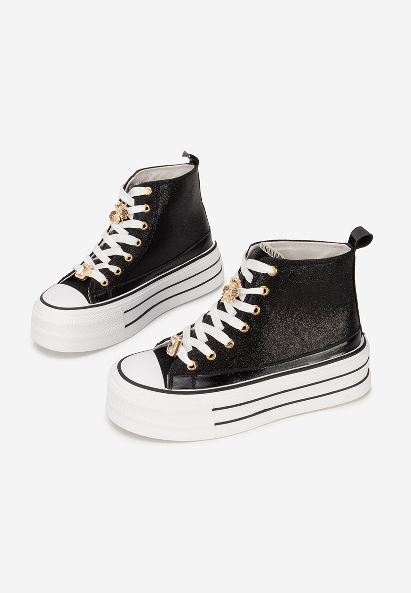 Кецове на платформа Trixy черни