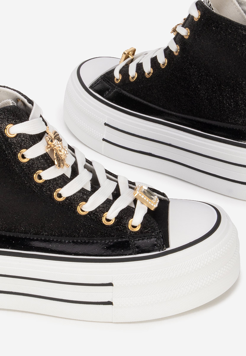 Кецове на платформа Trixy черни