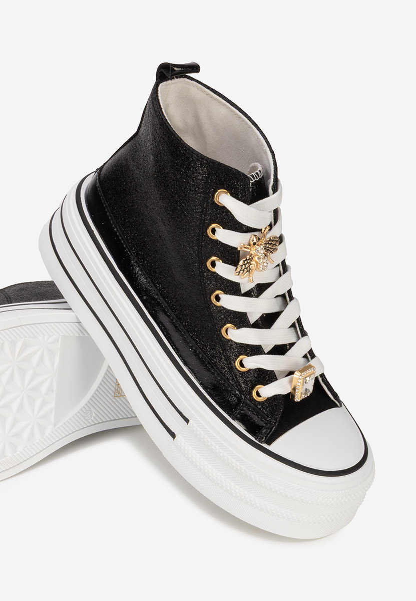 Кецове на платформа Trixy черни