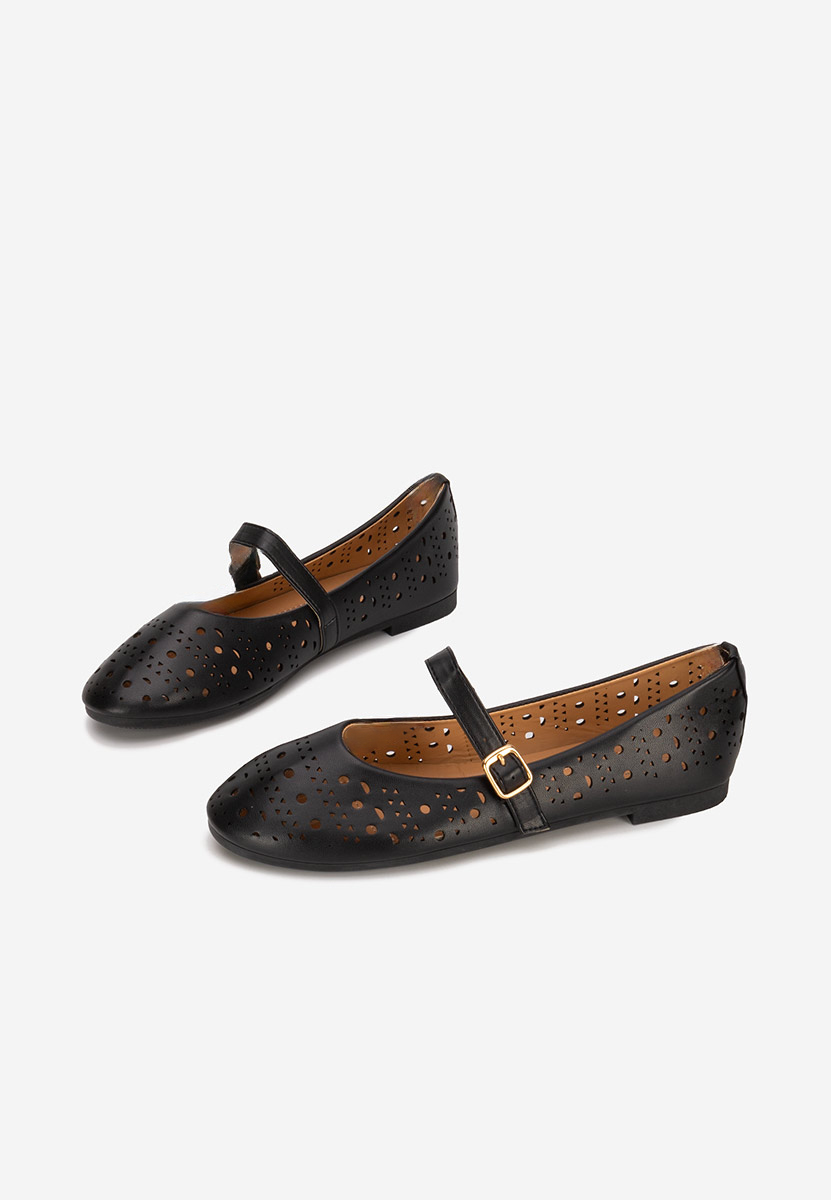 Дамски балерини Porsha черни