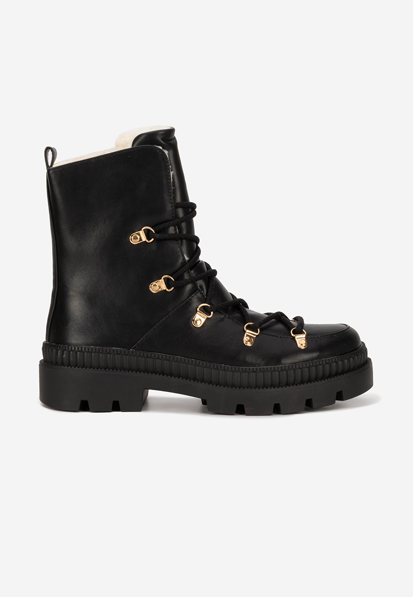 Зимни дамски Ботинки Solira черен