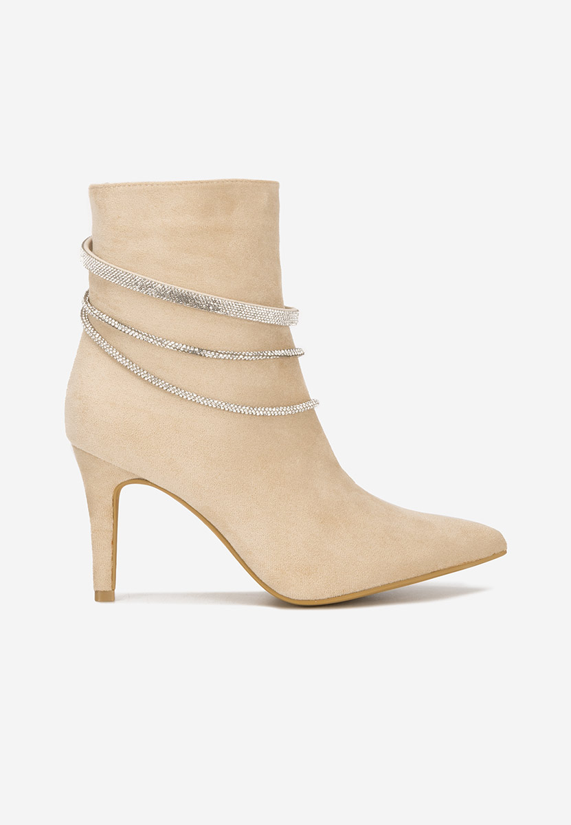 Елегантни боти Lorreta бежов