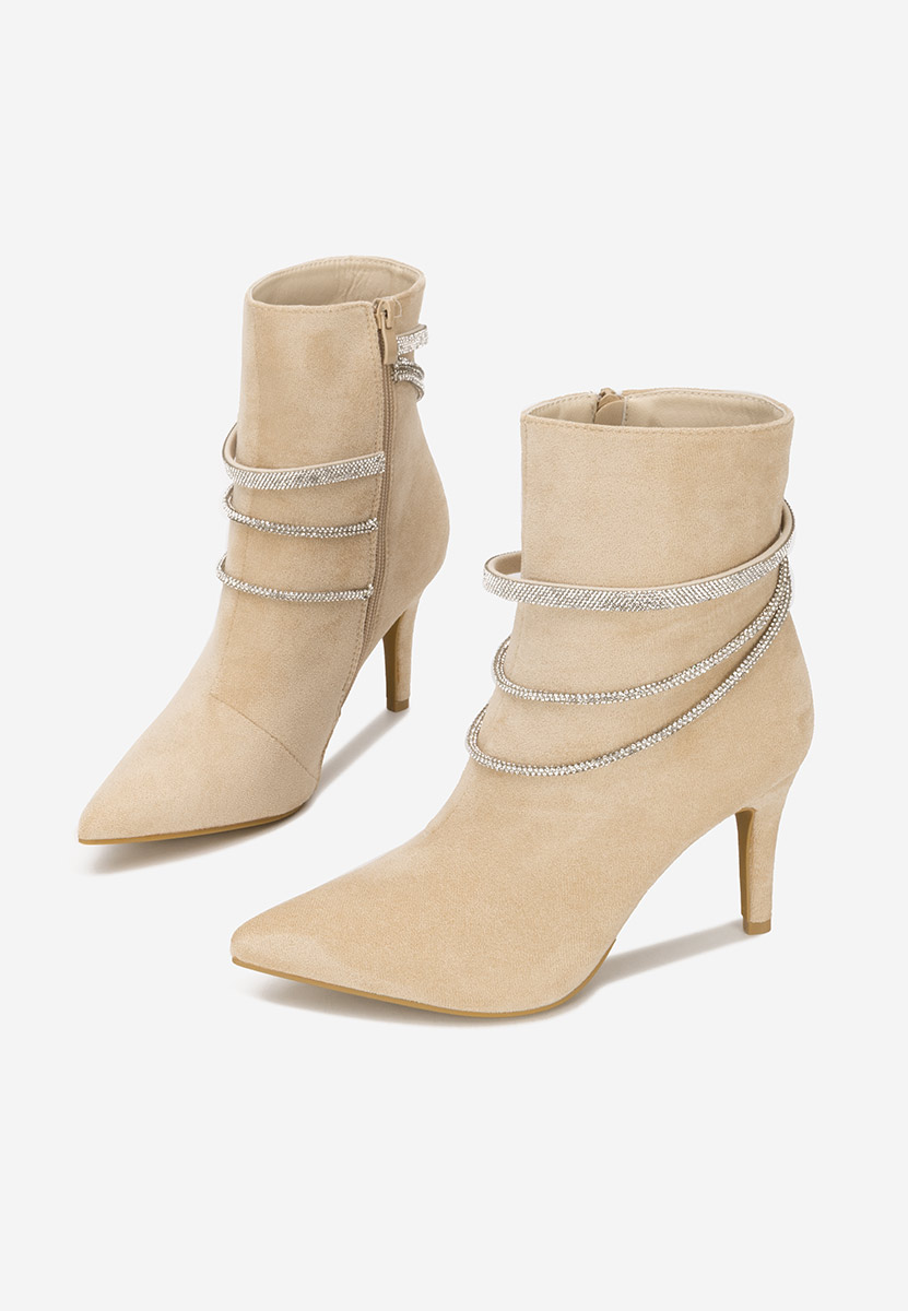 Елегантни боти Lorreta бежов