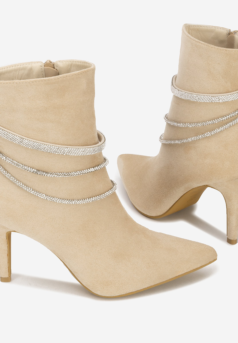 Елегантни боти Lorreta бежов