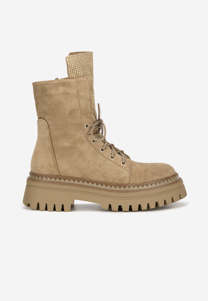 Дамски Ботинки Siennara каки