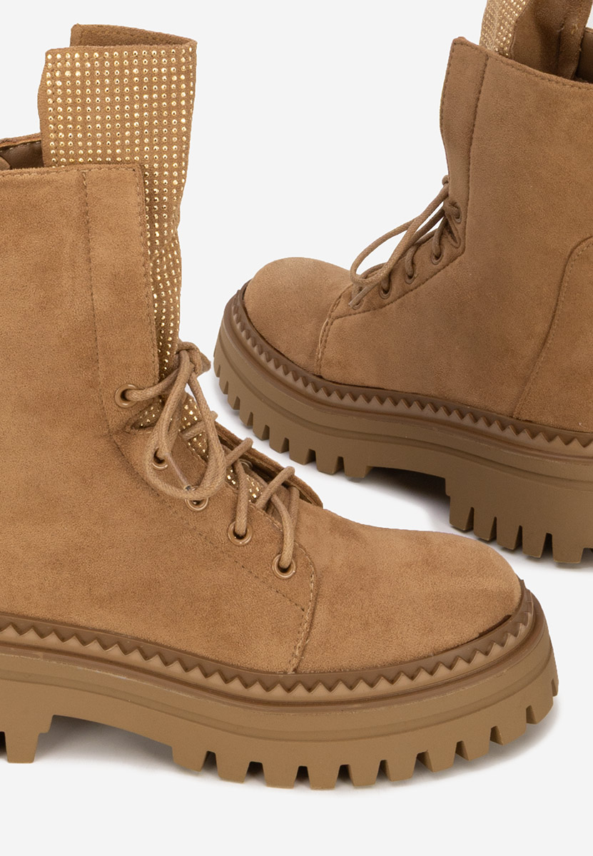 Дамски Ботинки Siennara камел