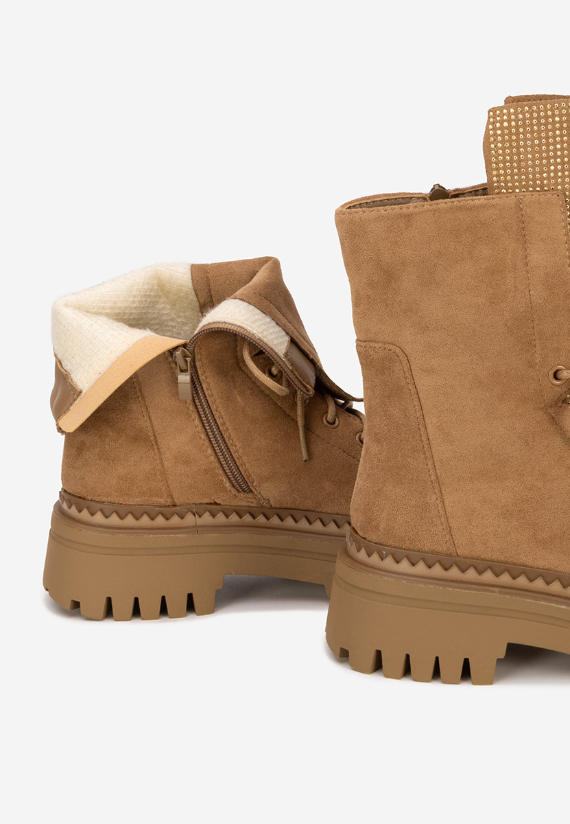 Дамски Ботинки Siennara камел
