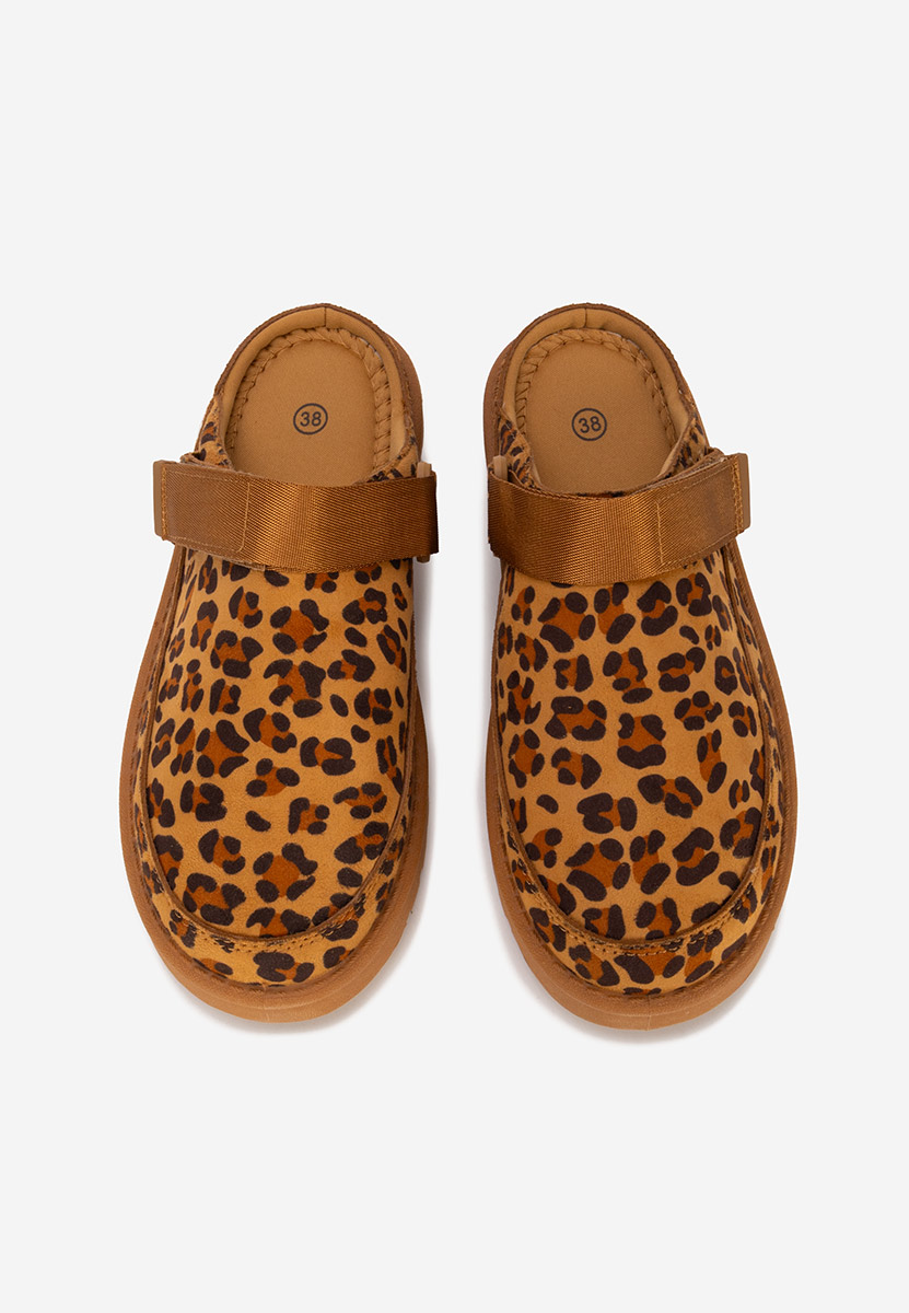 Дамско сабо Simiona леопарди