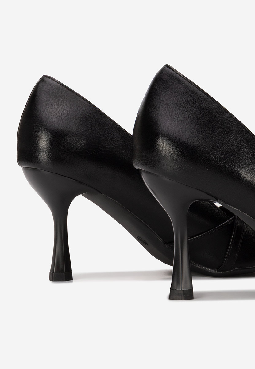 Обувки стилето Ashlee черни