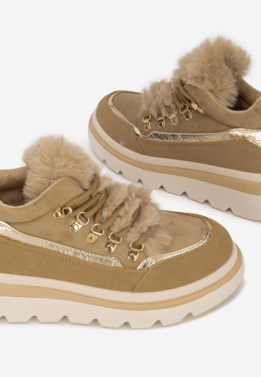 Дамски Зимни маратонки Clavira каки