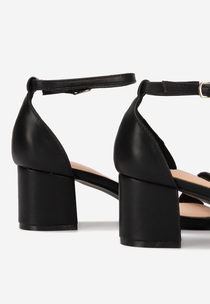 Сандали на ток Karyssa V2 черен