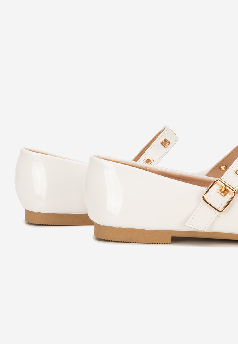 Дамски балерини Clario бели