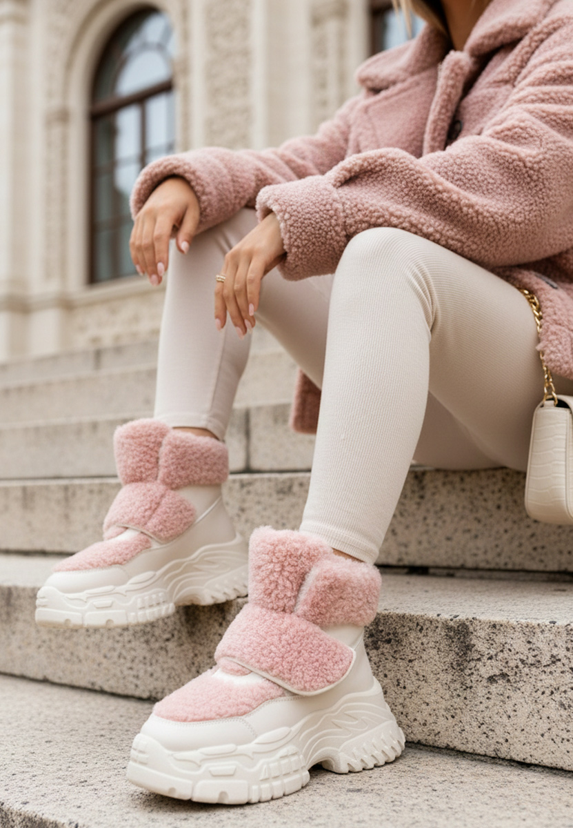 Дамски Зимни маратонки Comino V2 бели