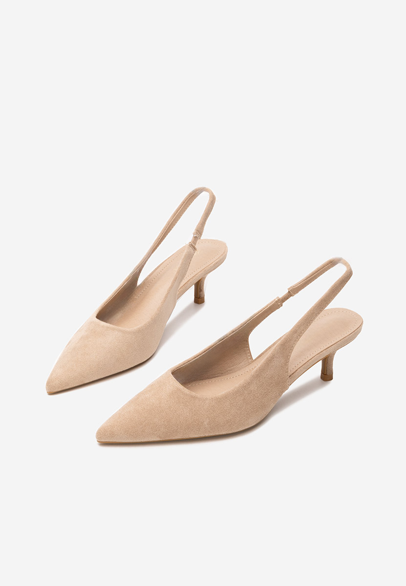 Обувки стилето Tressie каки