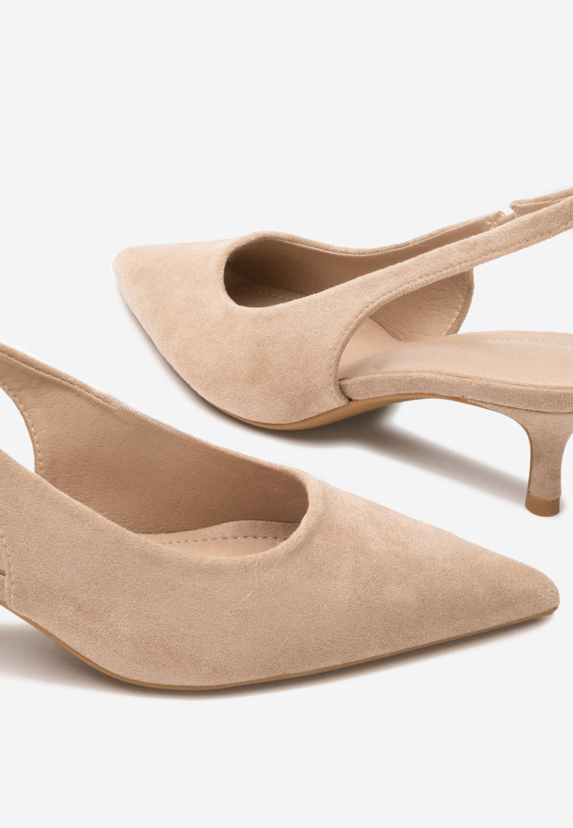 Обувки стилето Tressie каки