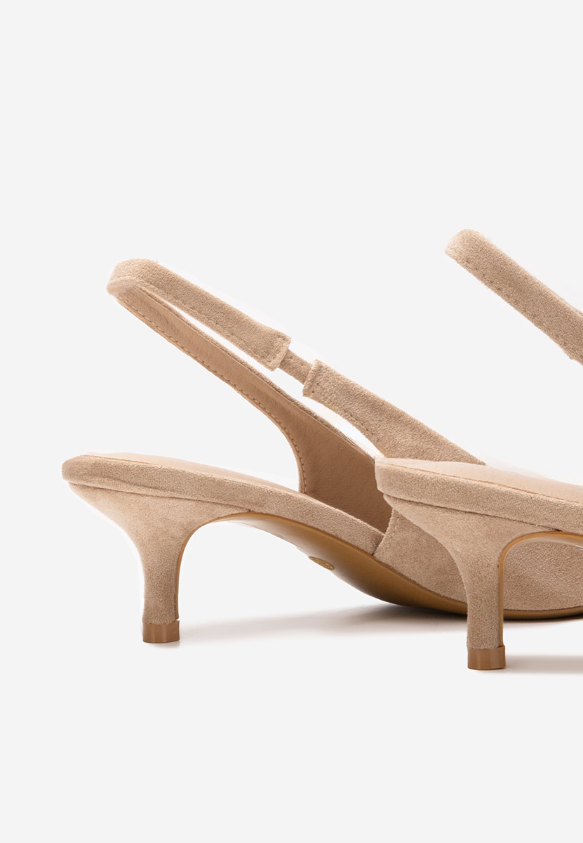 Обувки стилето Tressie каки