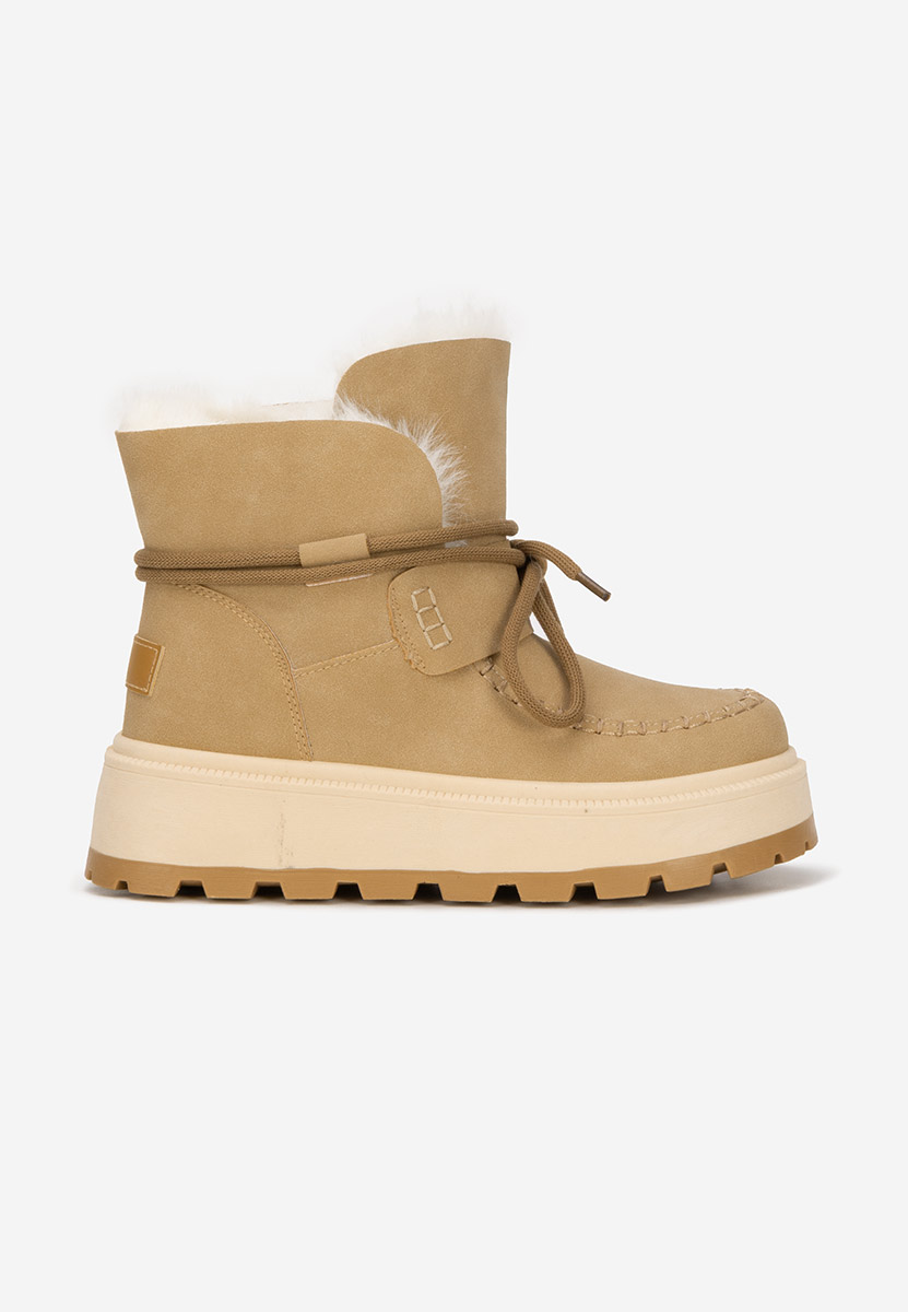 Обувки на платформа Dionea каки