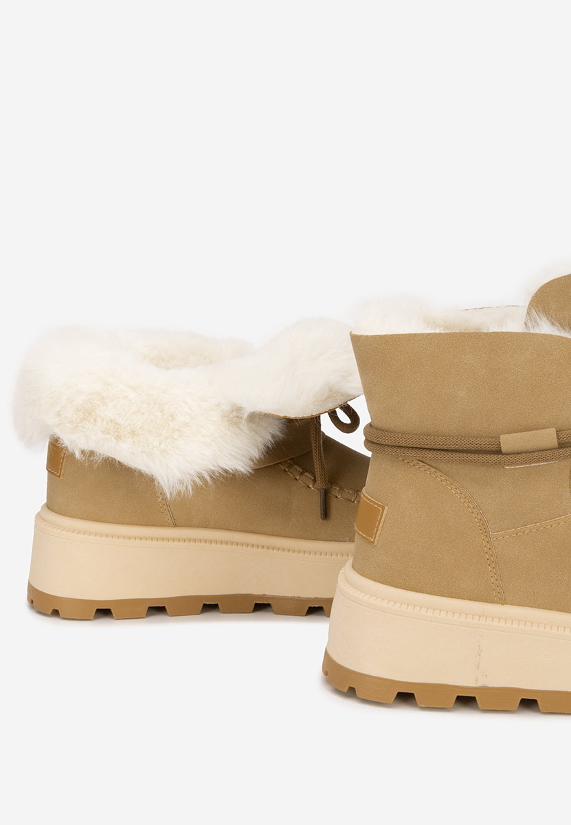 Обувки на платформа Dionea каки