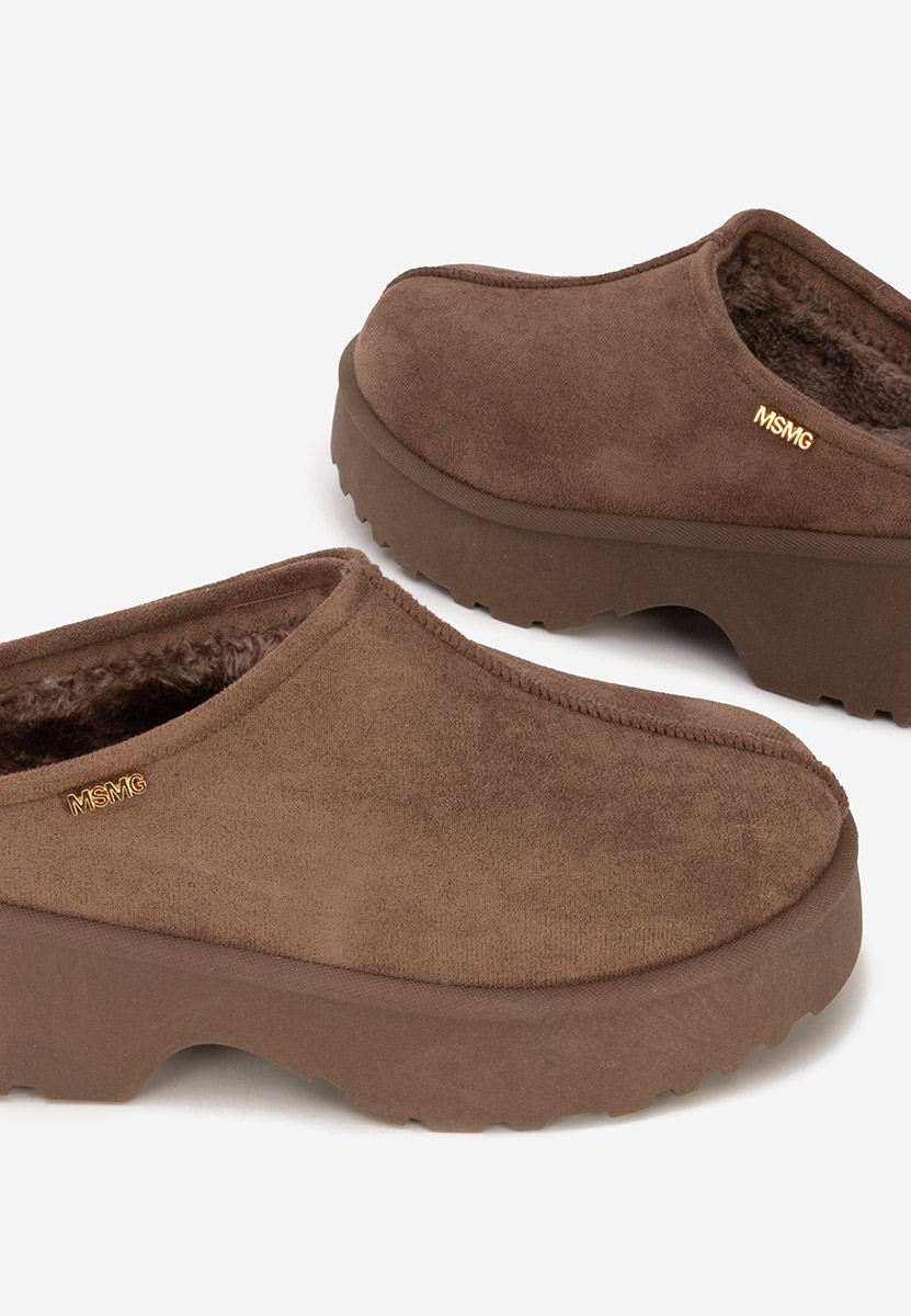 Дамско сабо Veyra кафяв