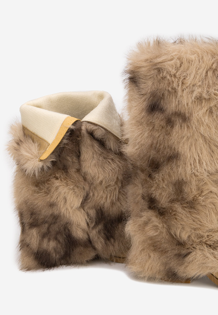 Зимни дамски ботуши Olivine каки