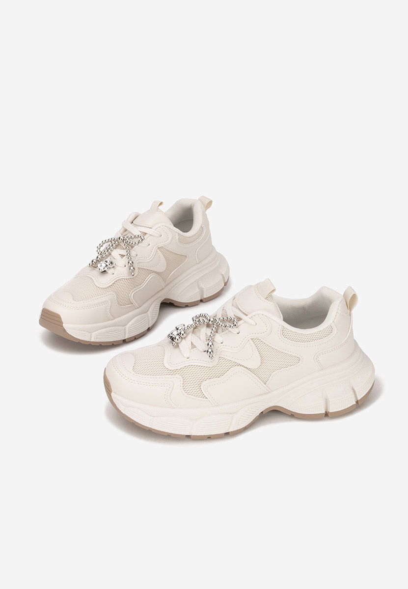 Дамски сникърси Jasmyne бежов