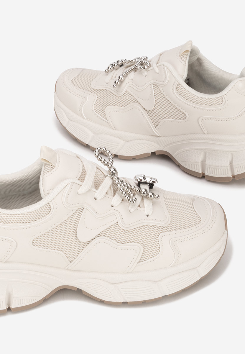 Дамски сникърси Jasmyne бежов