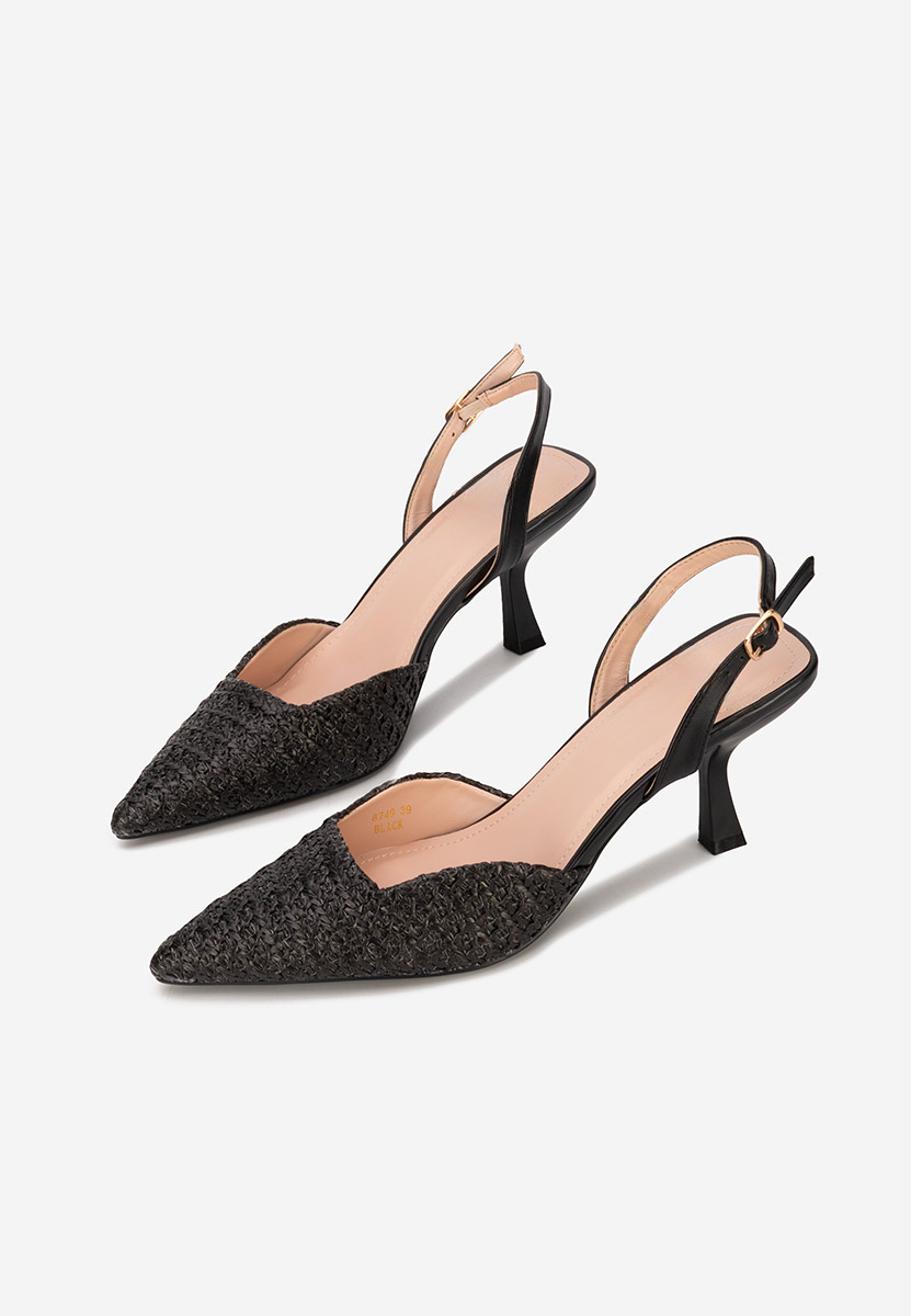 Обувки стилето Shemika черни