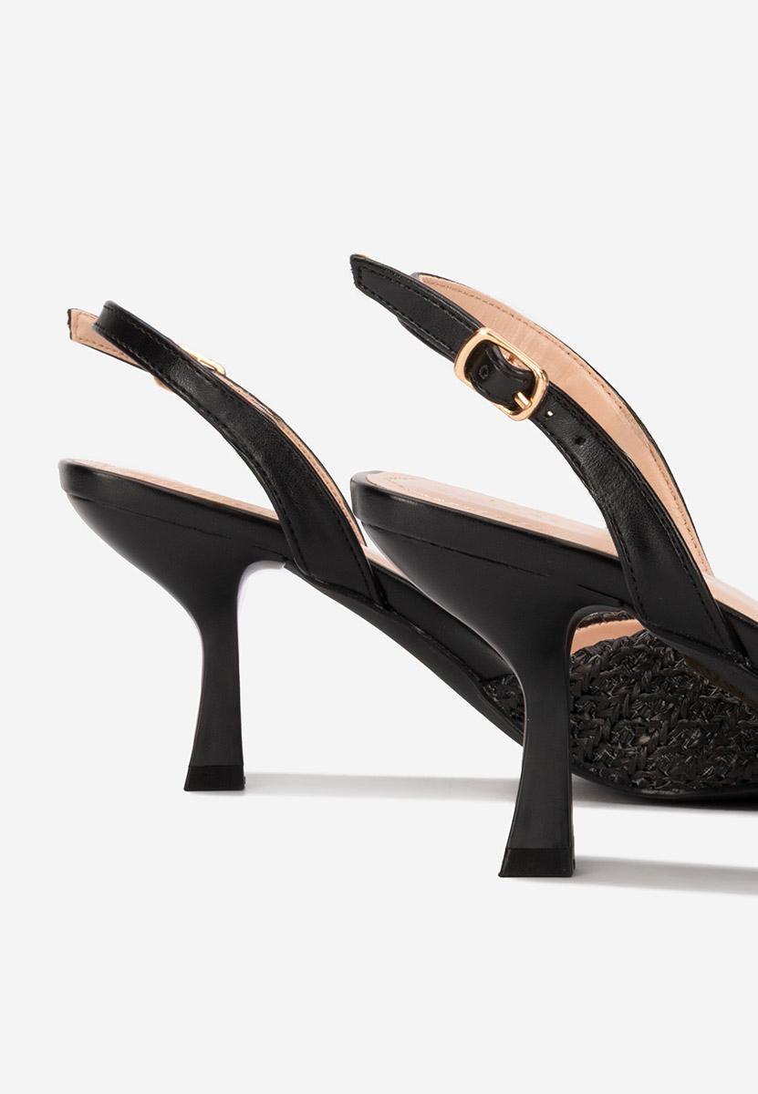 Обувки стилето Shemika черни