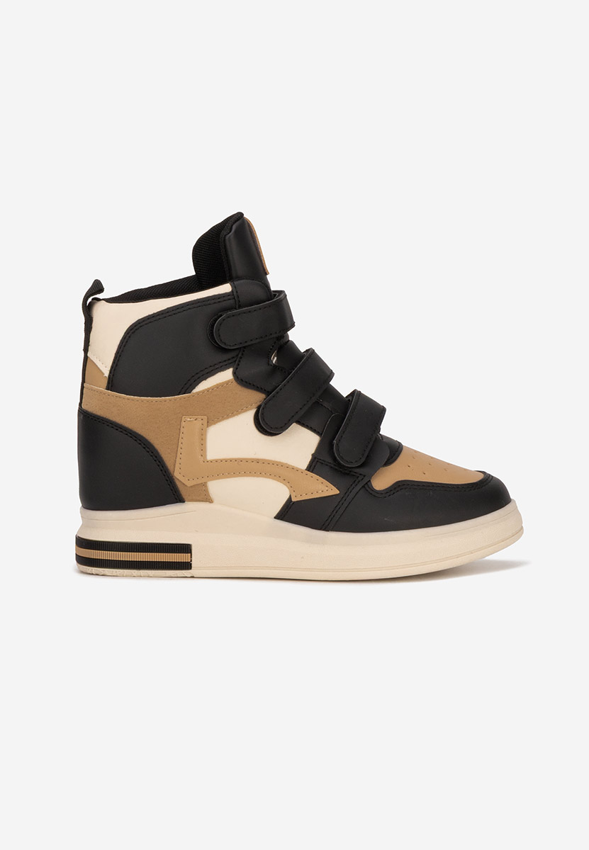 Cникърси на платформа Veleta черни