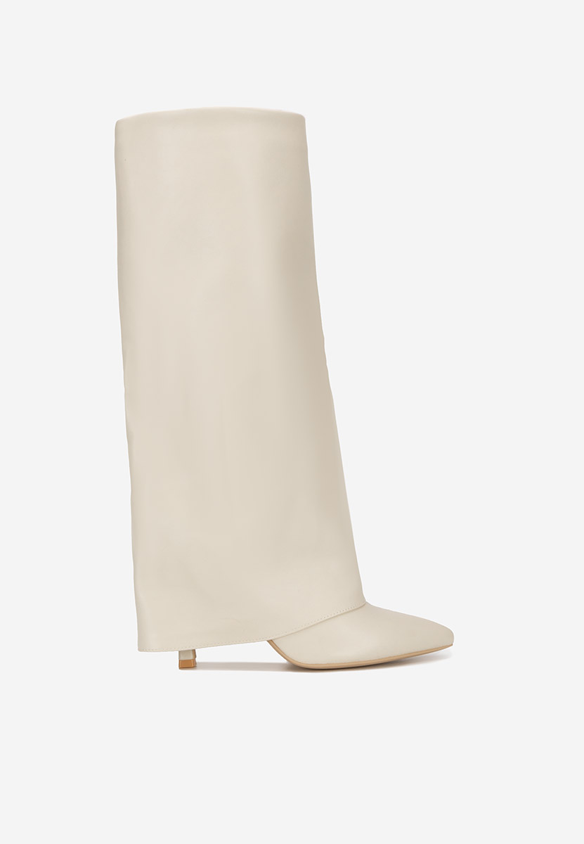 Чизми на ток Brynora бежов