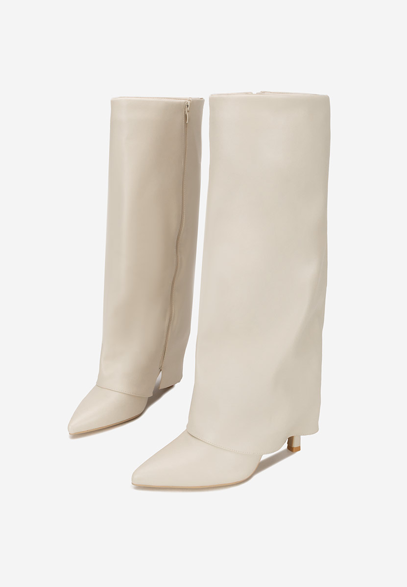 Чизми на ток Brynora бежов