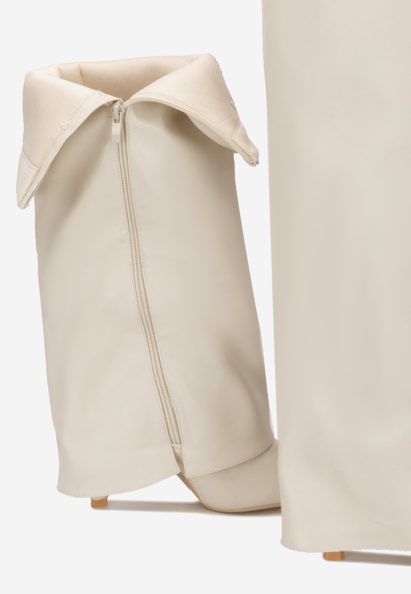 Чизми на ток Brynora бежов