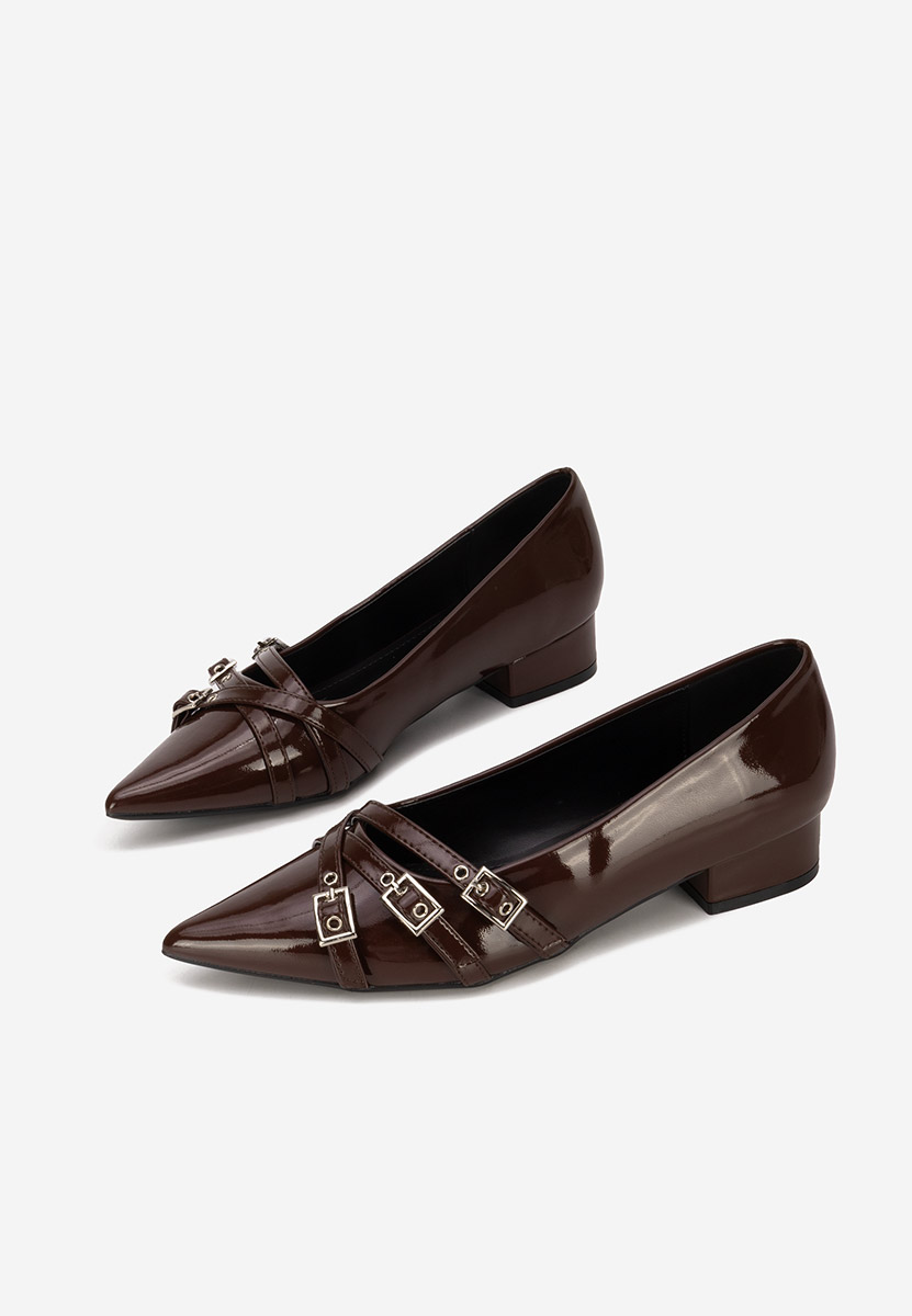 Oбувки на нисък ток Otisia кафяв