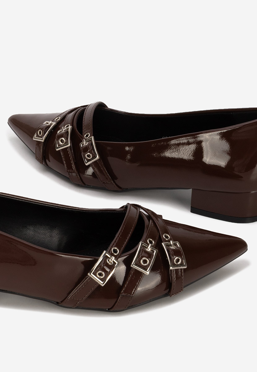 Oбувки на нисък ток Otisia кафяв