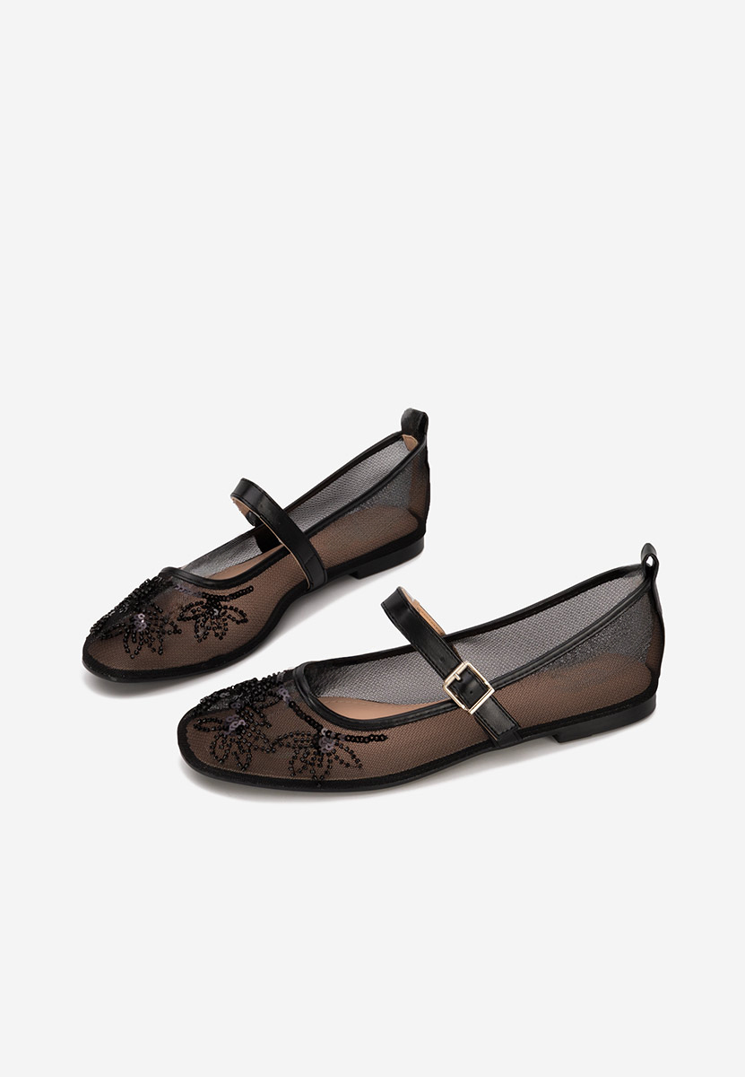 Дамски балерини Theressa черни