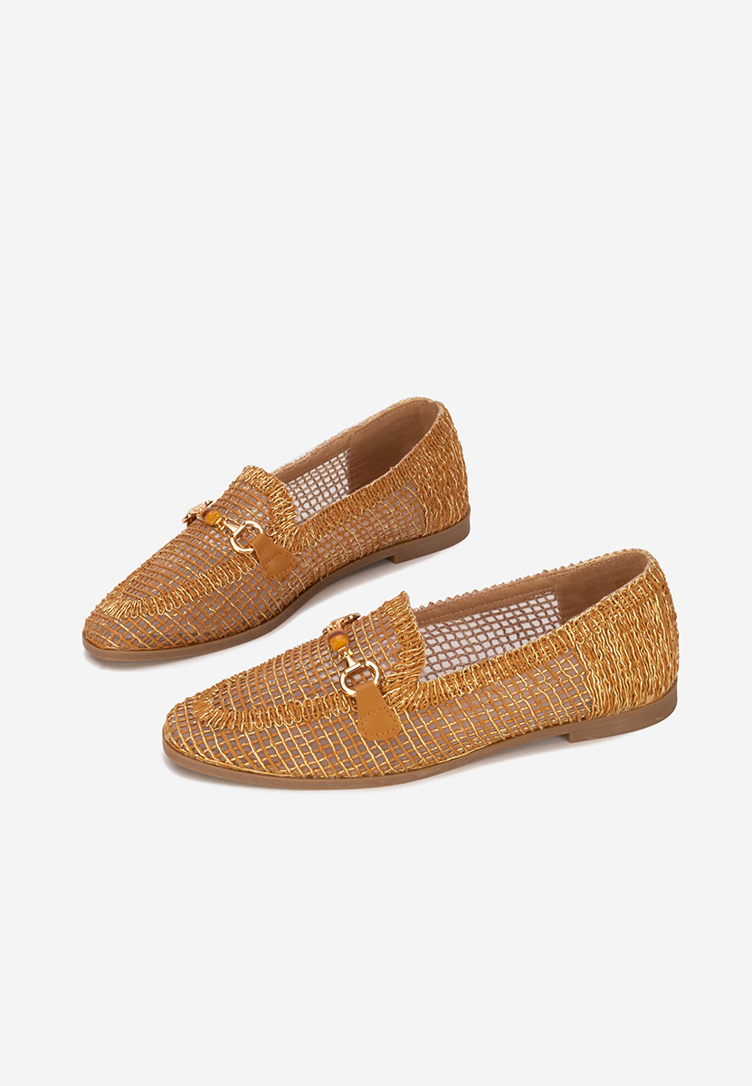 Дамски мокасини Jayna камел