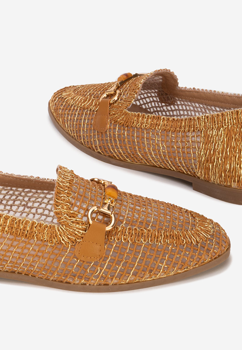 Дамски мокасини Jayna камел