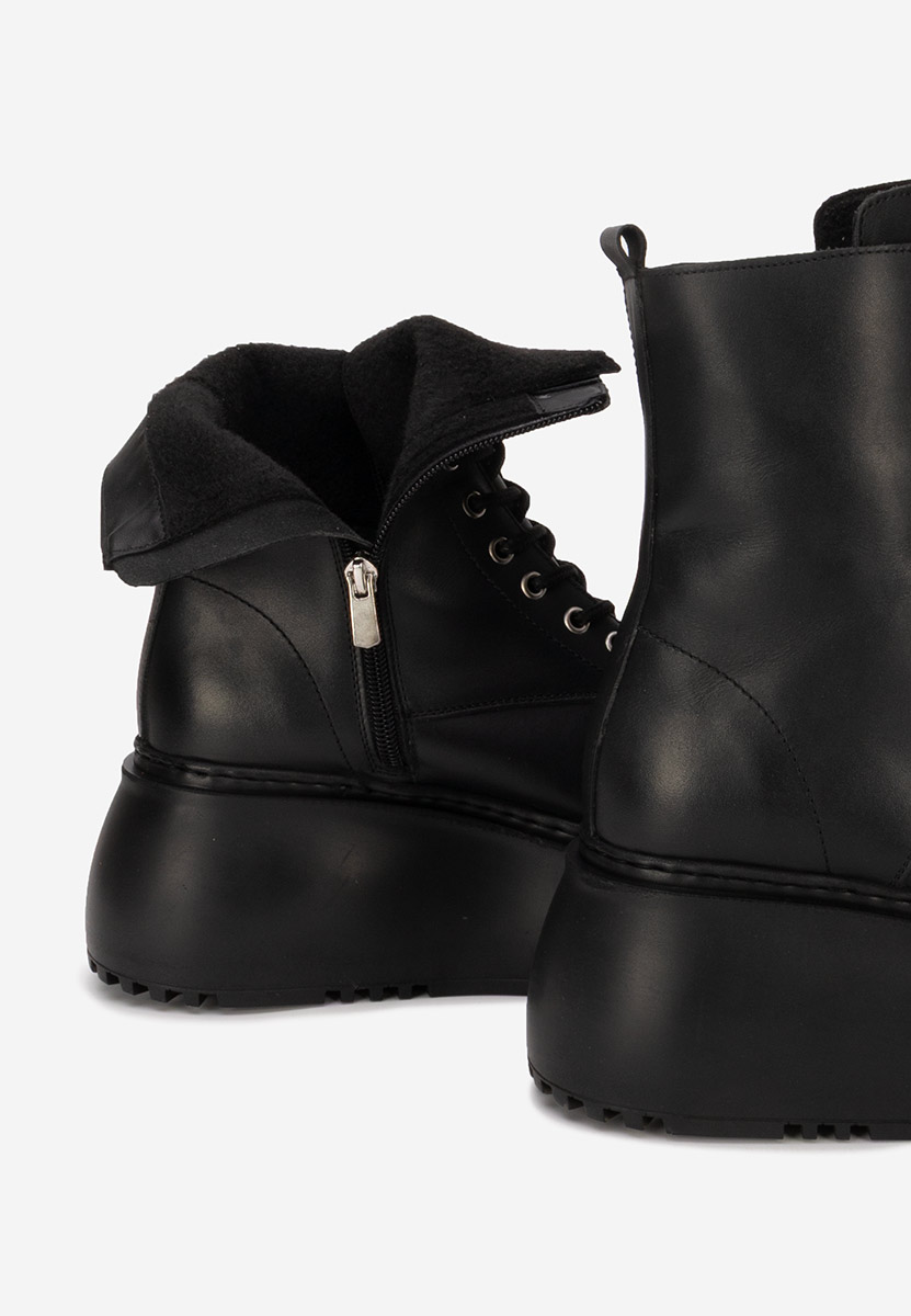 Обувки на платформа Luisena черен