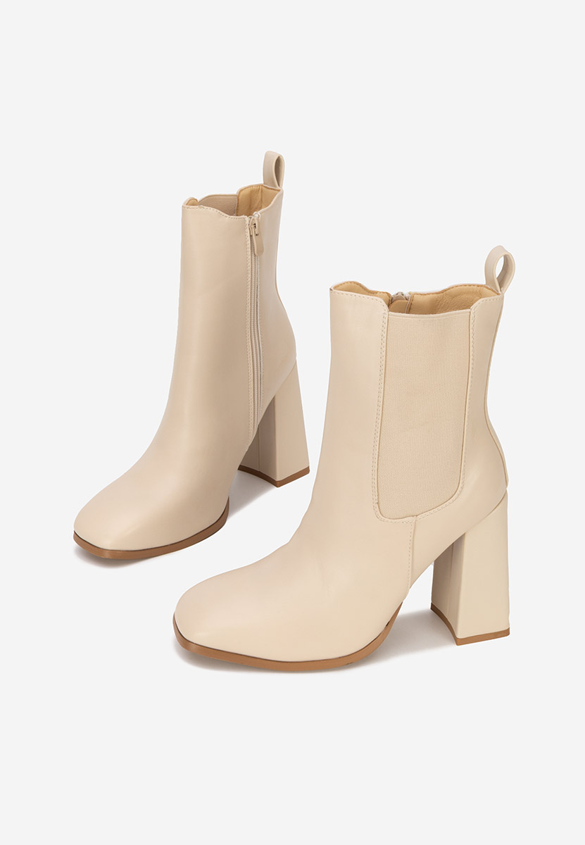 Дамски chelsea боти Anaela бежов