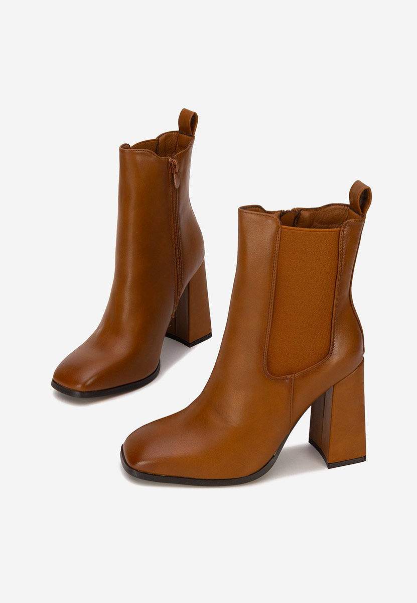 Дамски chelsea боти Anaela камел