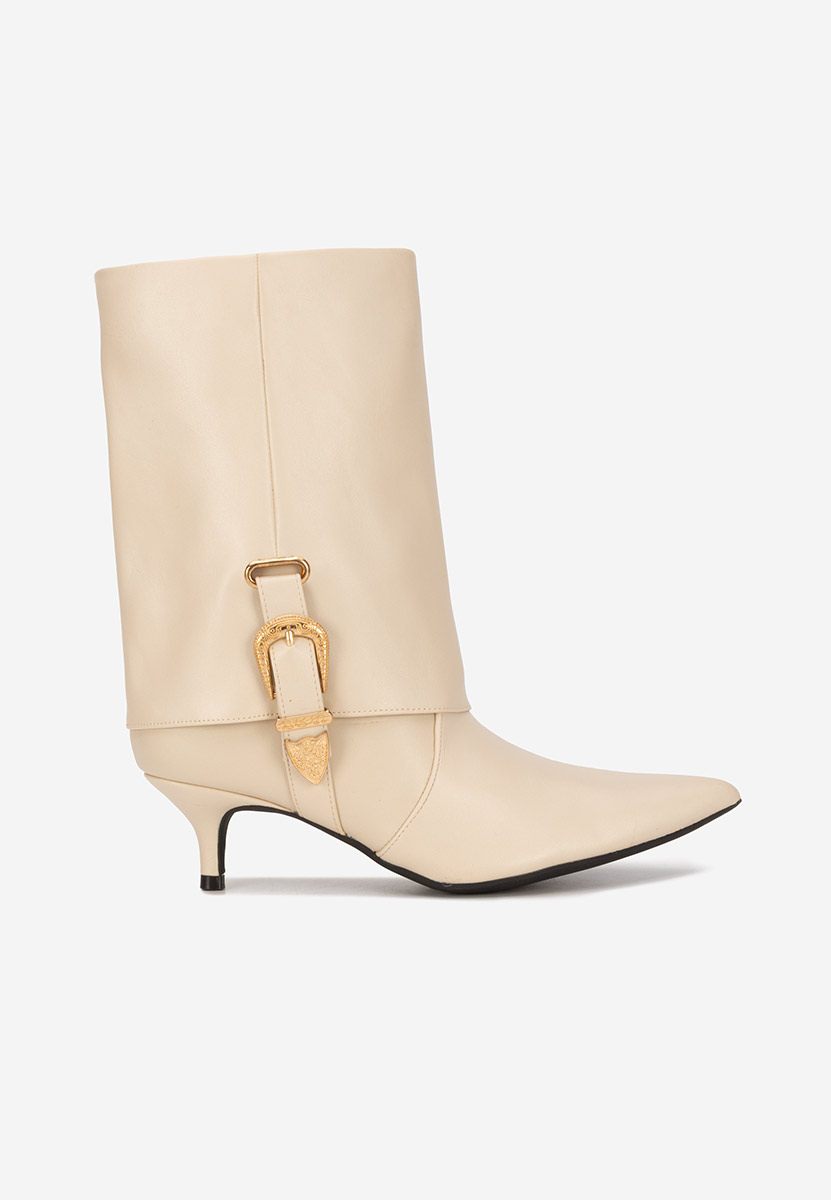 Чизми на ток Arvenia бежов