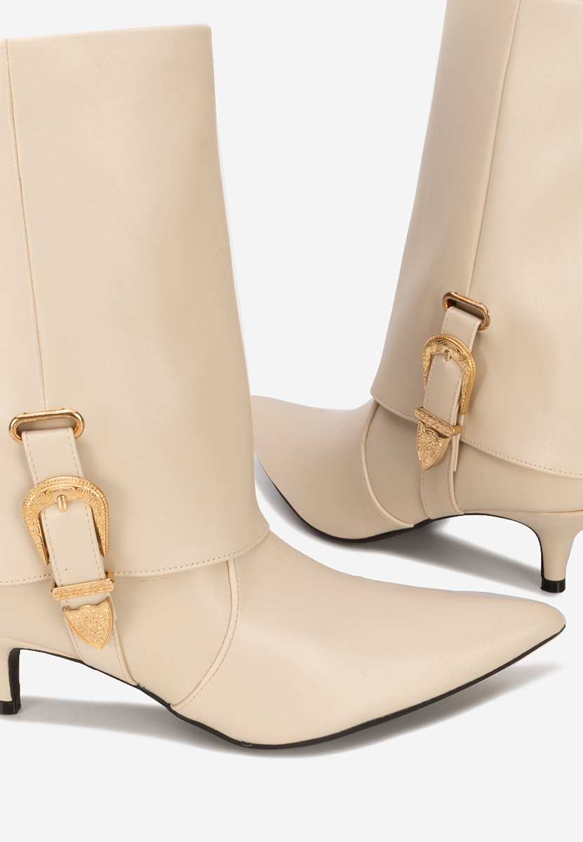 Чизми на ток Arvenia бежов